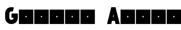 Grande Andretti font preview